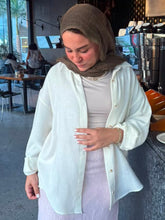Oversized Linen Shirt