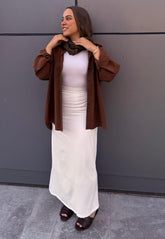 Zohra Linen Skirt