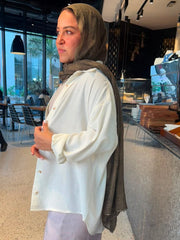 Oversized Linen Shirt