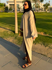 Ramla Linen Trench Coat