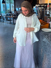 Zohra Linen Skirt