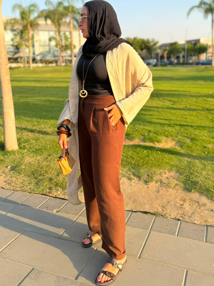 Qahwa Linen Pants