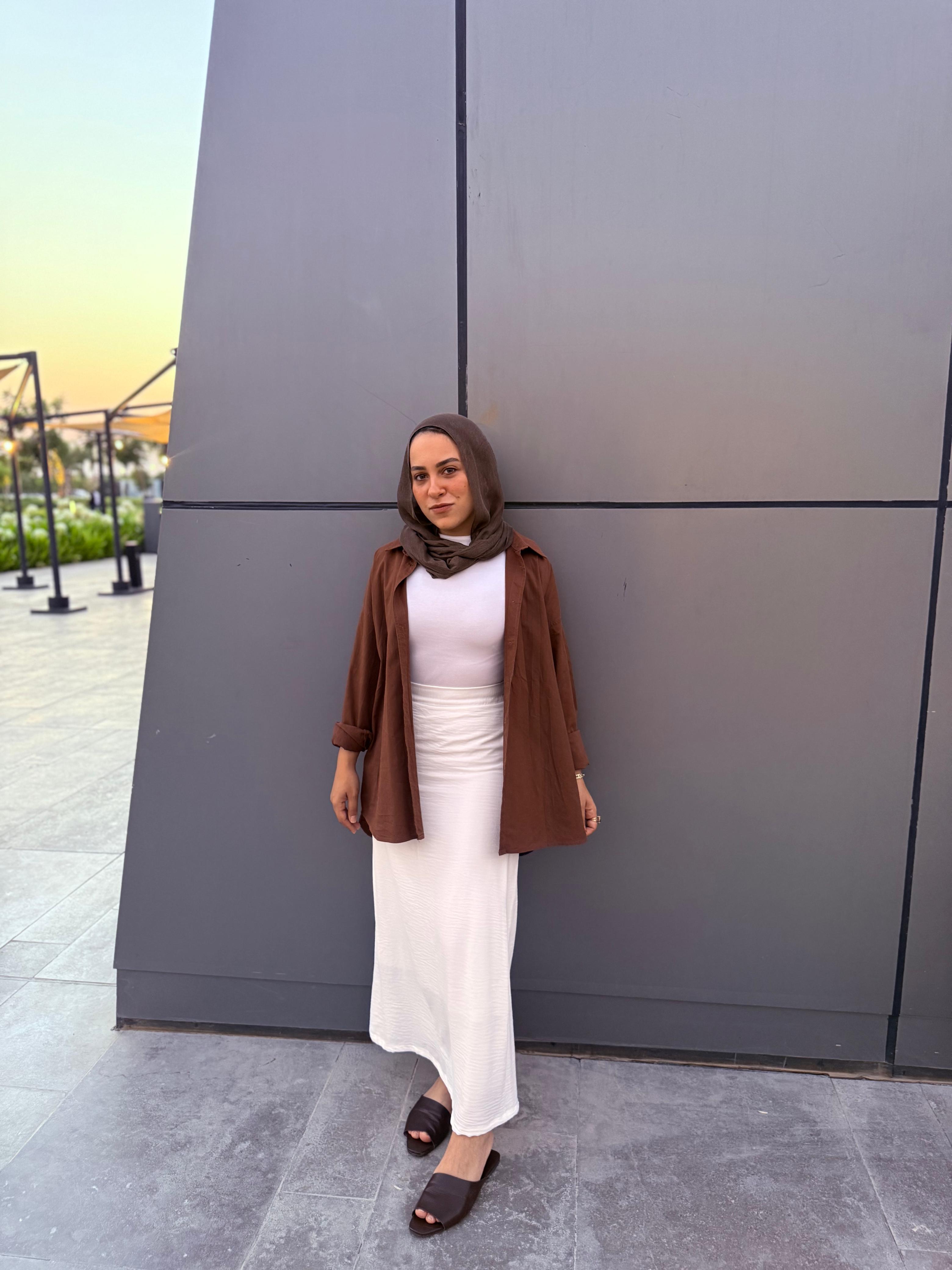 Zohra Linen Skirt