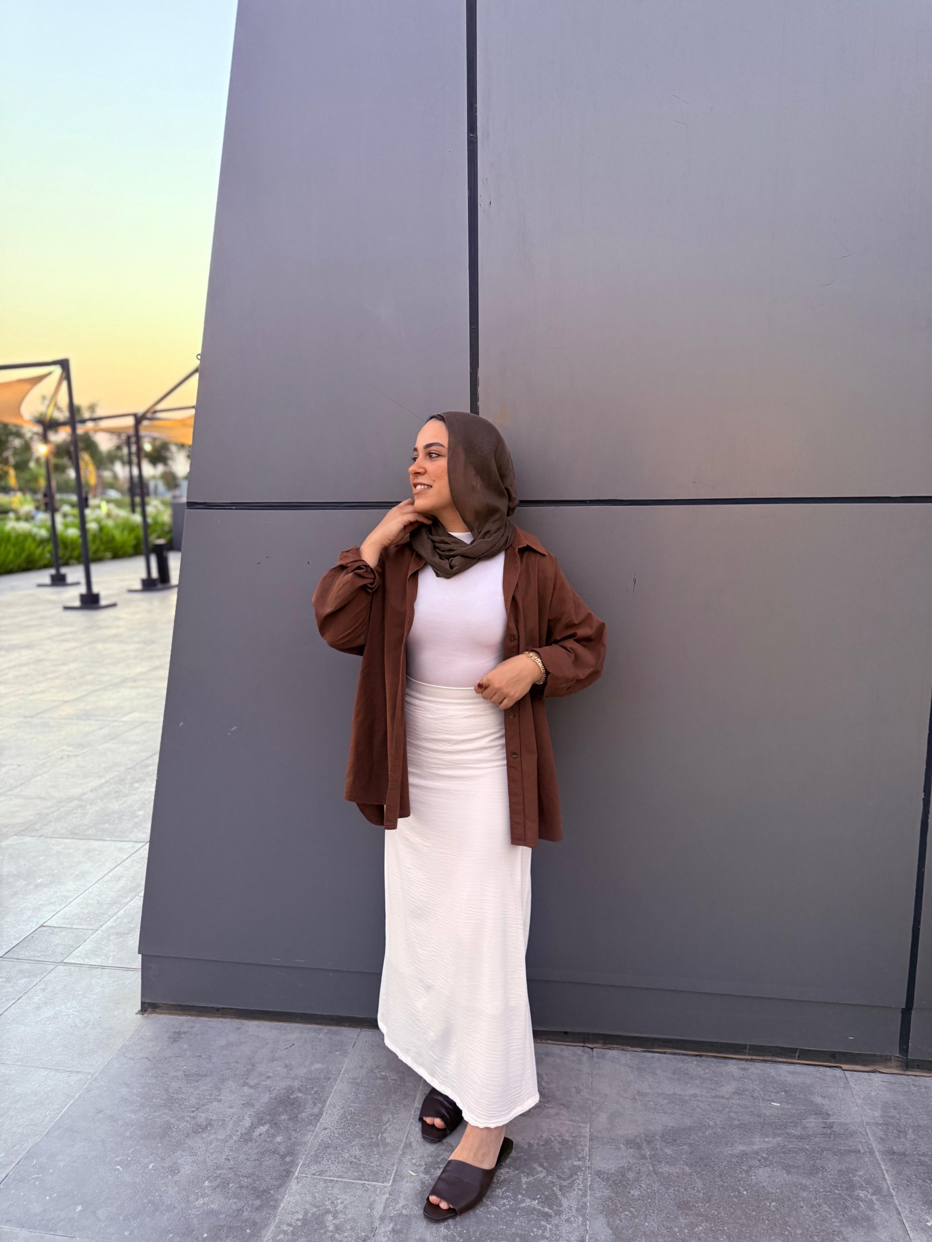 Zohra Linen Skirt